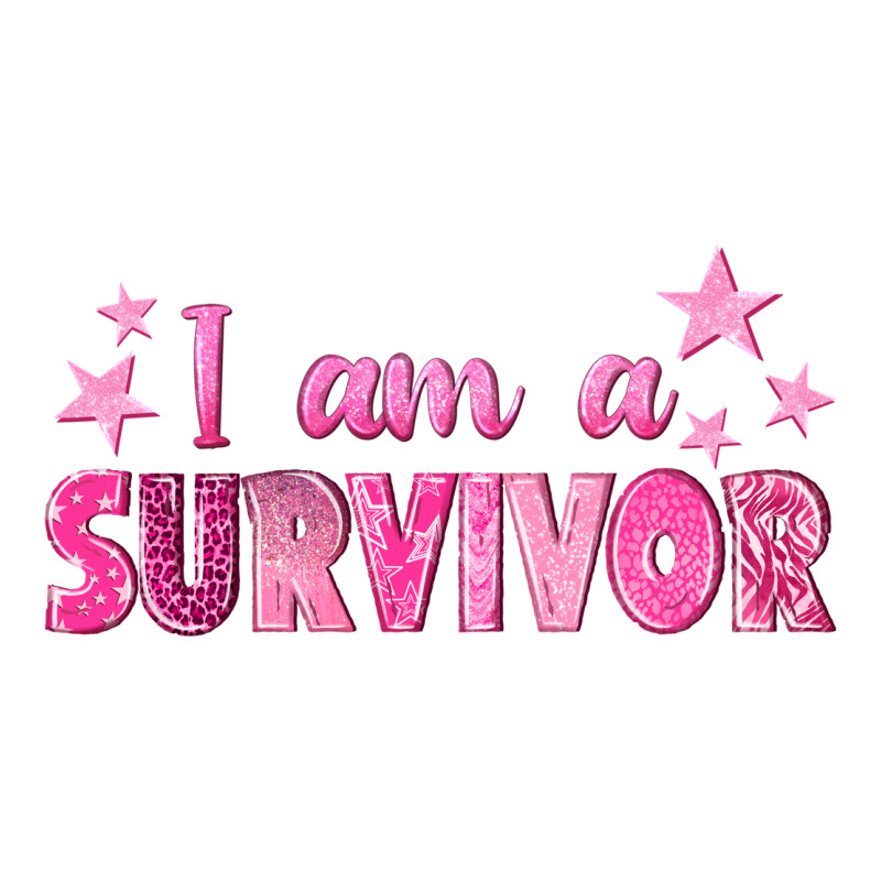 I Am A Survivor Breast Cancer Premium Tee by texasbilliewilder | Teevron