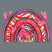 Valentines Day Rainbow With Heart Heavyweight Sweatshirt | Teevron
