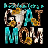 Kinda Busy Being A Goat Mom Heavy Core Tee | Teevron