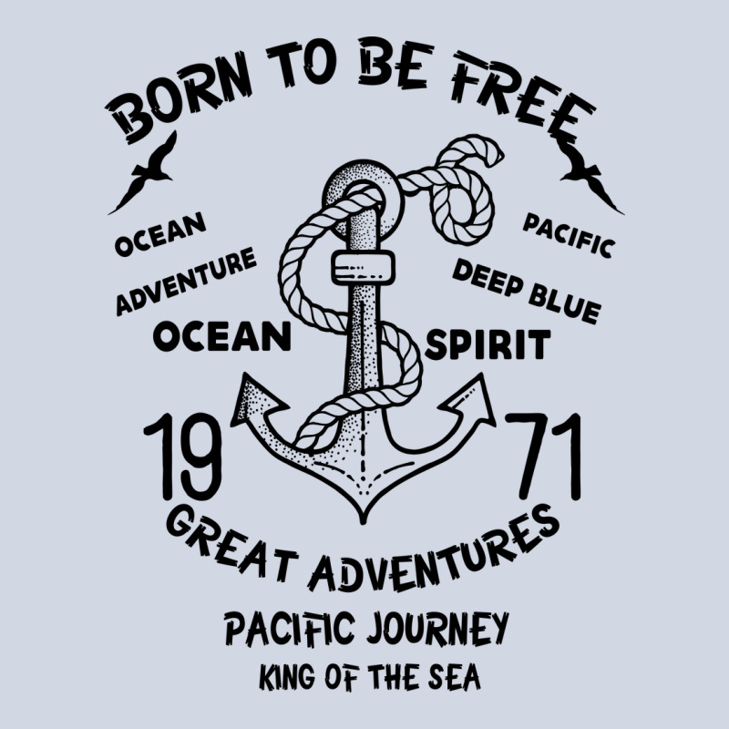 Born To Be Free Sea Premium Sweatshirt by Bettercallsaul | Teevron