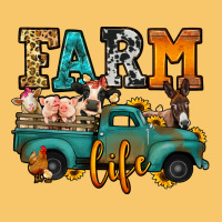 Farm Life Farm Animals Truck Vintage Hoodie | Teevron