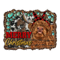 merry christmas highland cow | Teevron