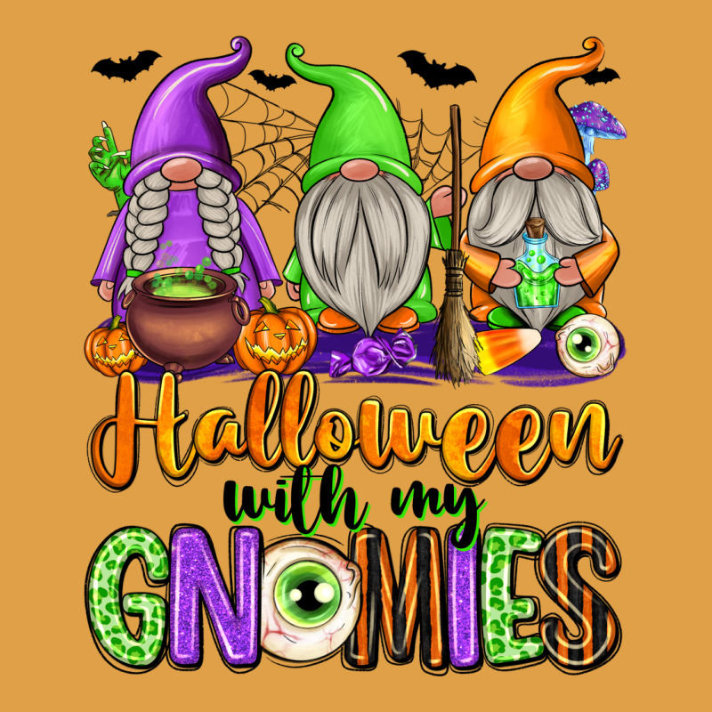 Halloween With My Gnomes Premium Hoodie by texasbilliewilder | Teevron