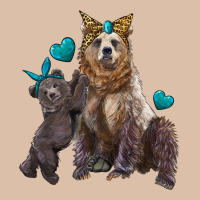 Mama Bear And Baby Bear Urban Heavy Tee | Teevron