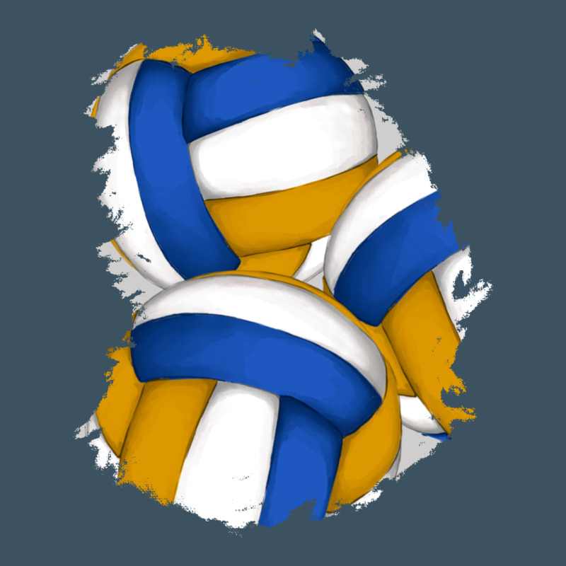 Volleyball Patch Urban Heavy Tee by AdoDesignShop | Teevron