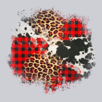 Leopard Cowhide Christmas Plaid Patches Classic Tee | Teevron