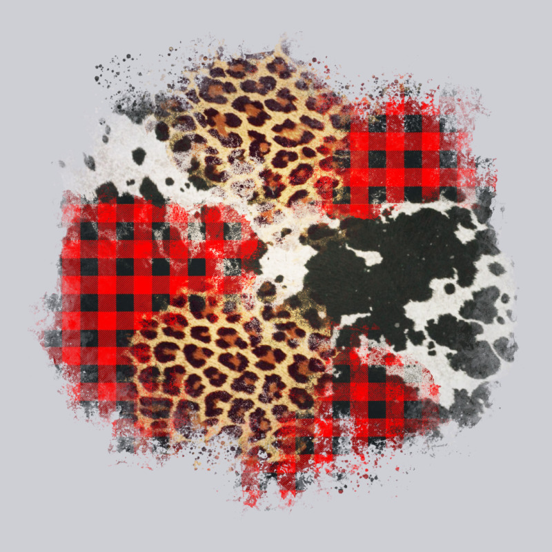 Leopard Cowhide Christmas Plaid Patches Classic Tee by Jasminsmagicworld | Teevron