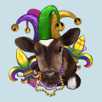 Mardi Gras Baby Cow Ladies Tee | Teevron