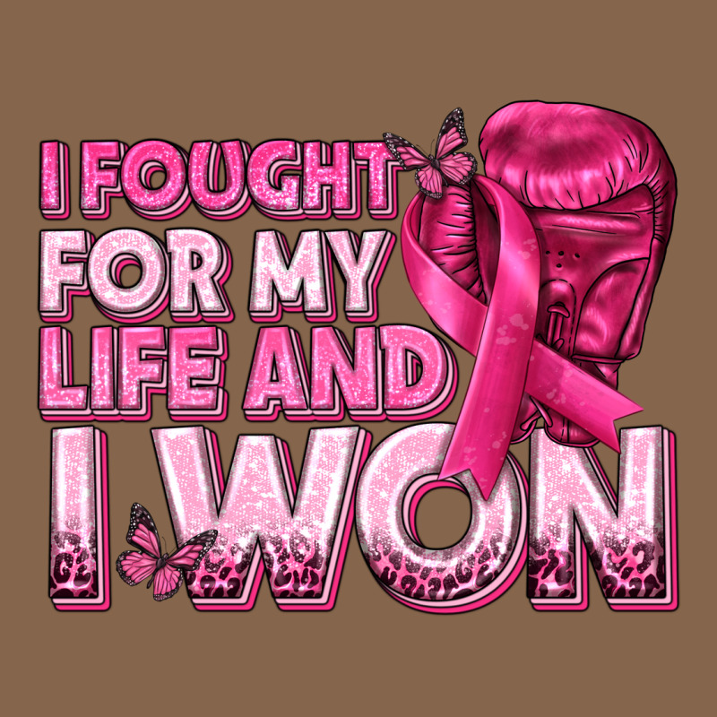 I Fought For My Life And I Won Breast Cancer Premium Tee by texasbilliewilder | Teevron