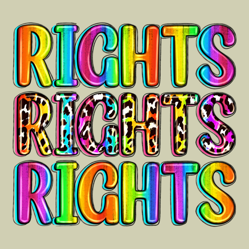 Rights Rights Rights (pride) Heavy Core Tee by Zillion Design Studio | Teevron