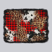 Distressed Cowhide Leopard Christmas Background Classic Tee | Teevron