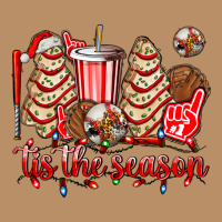 Tis The Season Christmas Tree  Cake Baseball Vintage Hoodie | Teevron