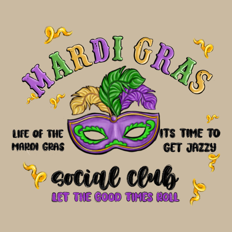 Mardi Gras Social Club Long Sleeve Tee by MaliasSmallBusiness | Teevron