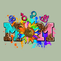 Pride Lesbian Gay Mom Sunflower Urban Heavy Tee | Teevron