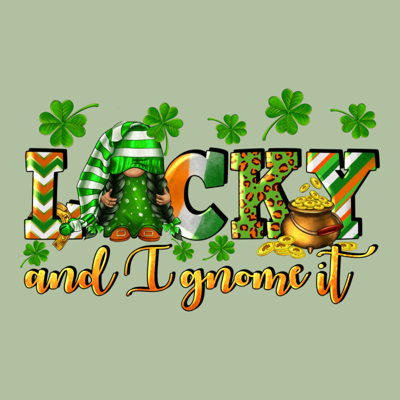 Lucky And I Gnome It St. Patrick's Day Urban Hoodie by CowGirlArtShop | Teevron
