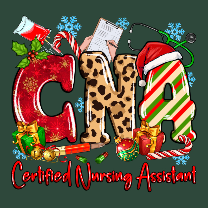 Cna Certified Nursing Assistant Christmas Zipper Hoodie by MaliasSmallBusiness | Teevron