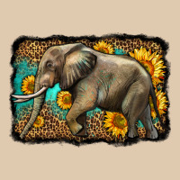 Western Sunflowers Elephant Heavyweight Sweatshirt | Teevron