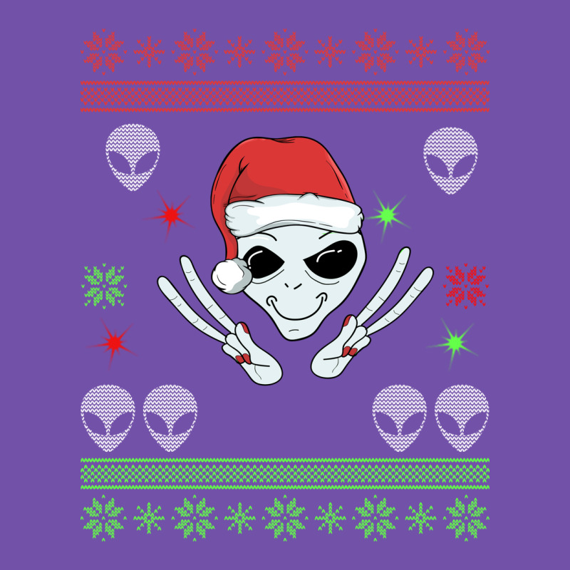 Alien Ugly Christmas Premium Sweatshirt by Bettercallsaul | Teevron