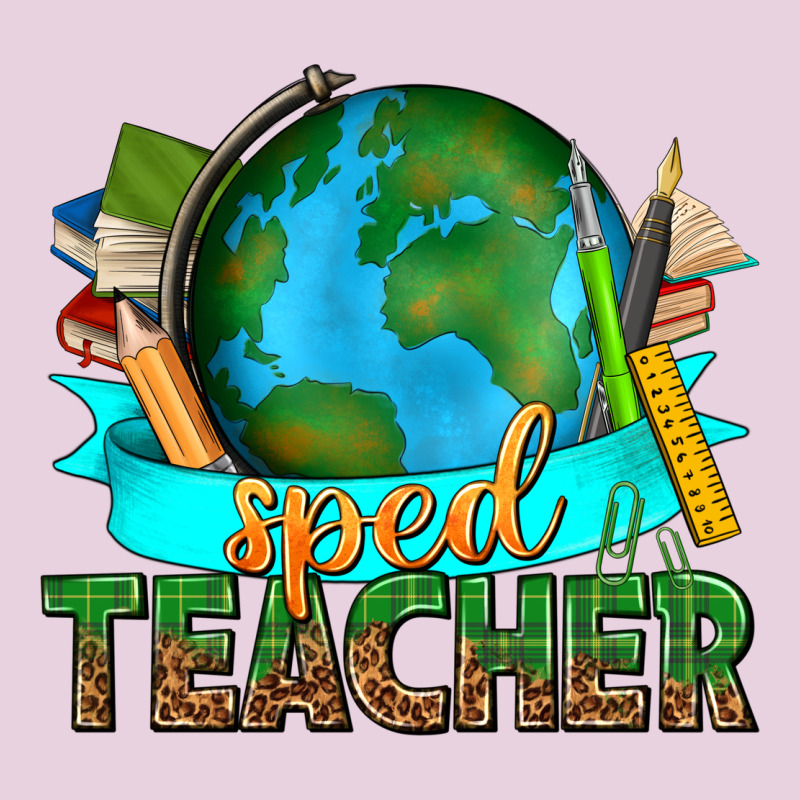 Sped Teacher With Earth Globe Ladies Tee by texasbilliewilder | Teevron