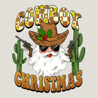Cowboy Christmas Santa Heavy Core Tee | Teevron