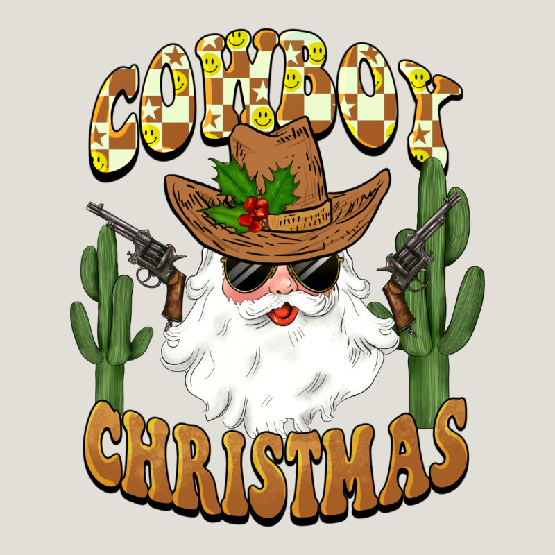 Cowboy Christmas Santa Heavy Core Tee by BarkalooDesign | Teevron
