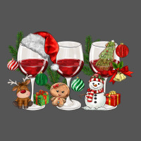 Christmas Wine Glasses Zipper Hoodie | Teevron