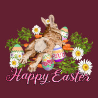 Easter Bunny With Carrots And Daisy Classic Tee | Teevron