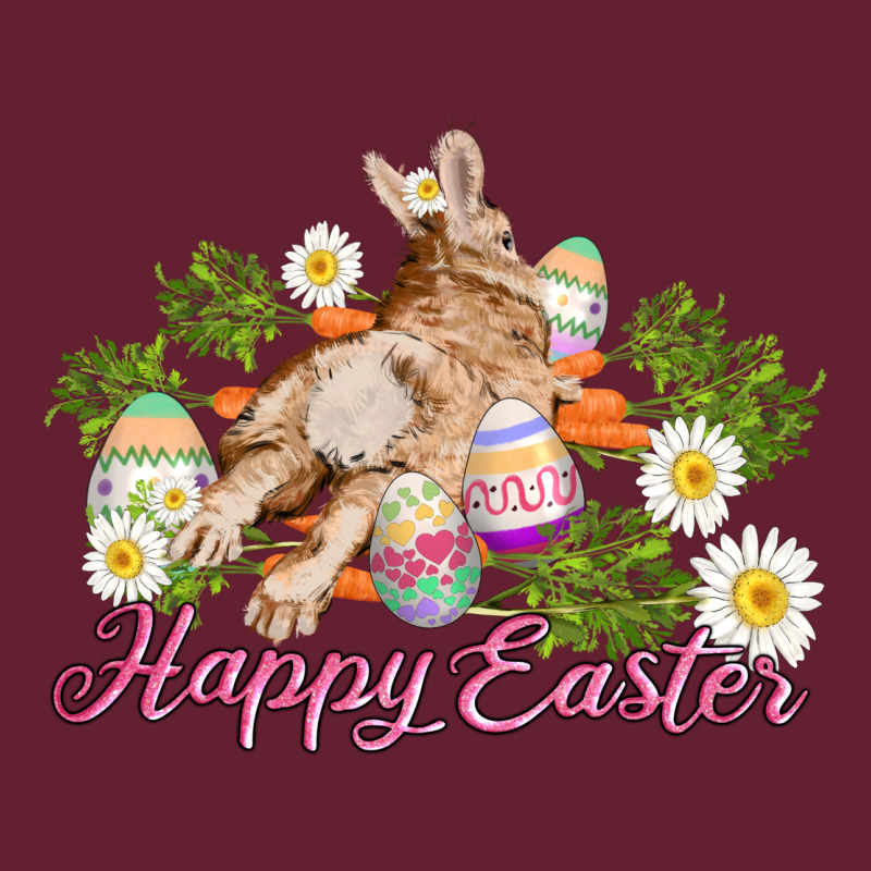 Easter Bunny With Carrots And Daisy Classic Tee by AdoDesignShop | Teevron