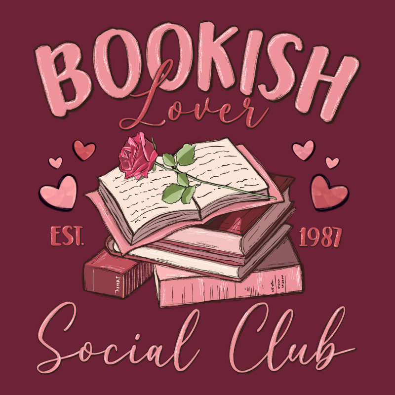 Bookish Lover Social Club Long Sleeve Tee by MaliasSmallBusiness | Teevron