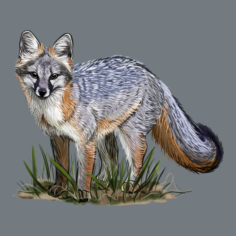 Gray Fox Heavyweight Sweatshirt by LillyAllenDesigns | Teevron