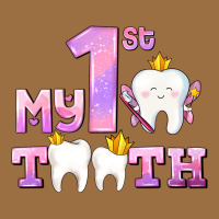My First Tooth With Teeth For Girls Vintage Tee | Teevron