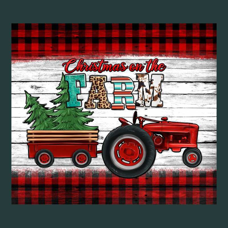Christmas On The Farm Tractor Classic Tee by Jasminsmagicworld | Teevron