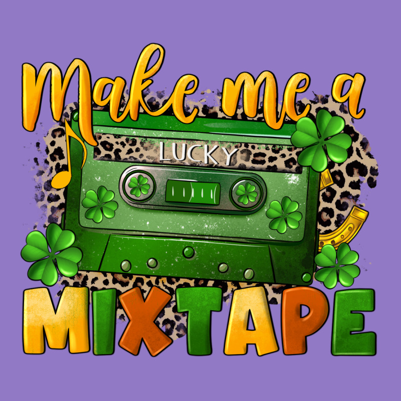 Make Me A Mixtape St. Patrick's Day Urban Hoodie by CowGirlArtShop | Teevron