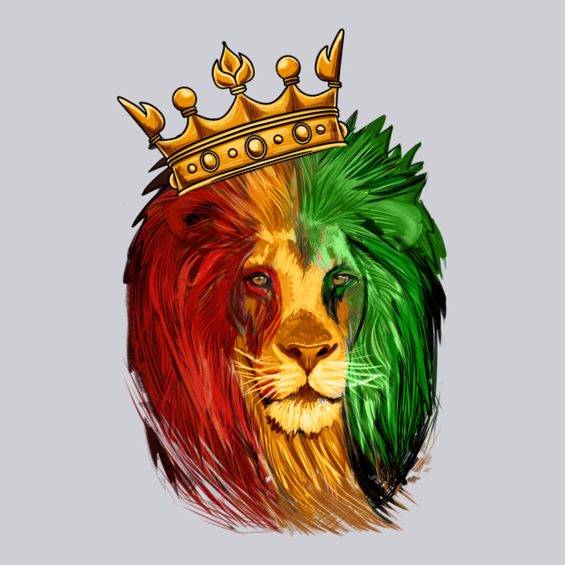 Juneteenth Lion King Heavyweight Sweatshirt by LillyAllenDesigns | Teevron