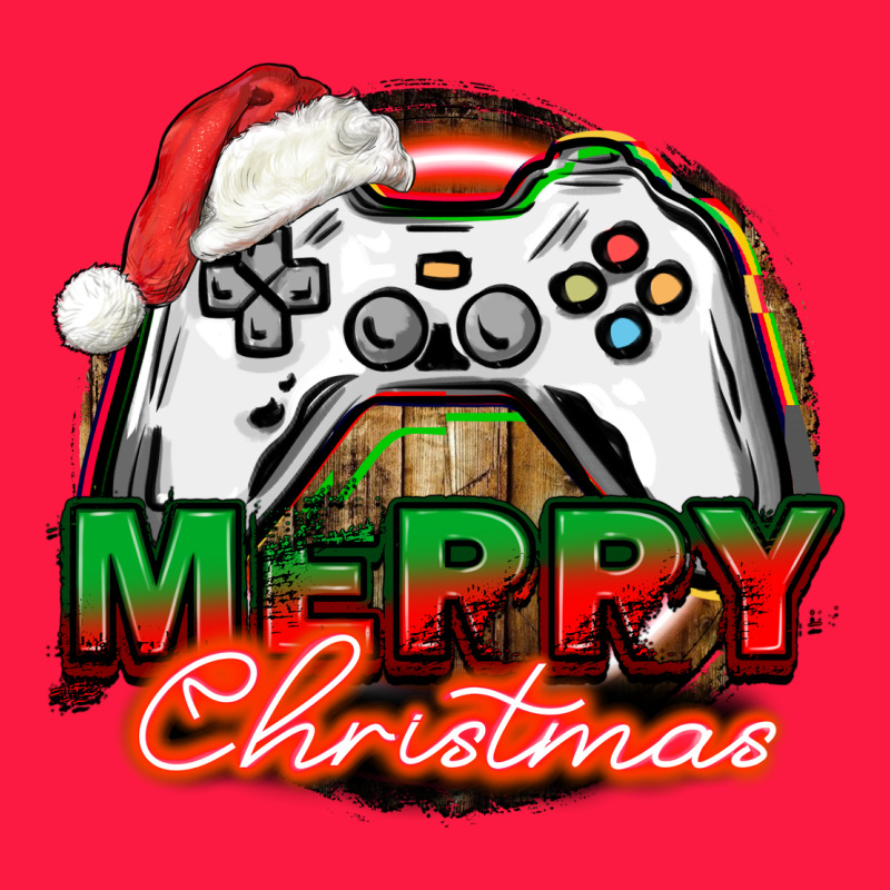 Gamer Merry Christmas Zipper Hoodie by NancyCooperArtShop | Teevron