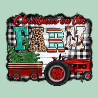 Christmas On The Farm Tractor Buffalo Plaid Classic Tee | Teevron