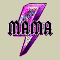 Mama Neon Leopard Lightning Bolt Heavy Core Tee | Teevron