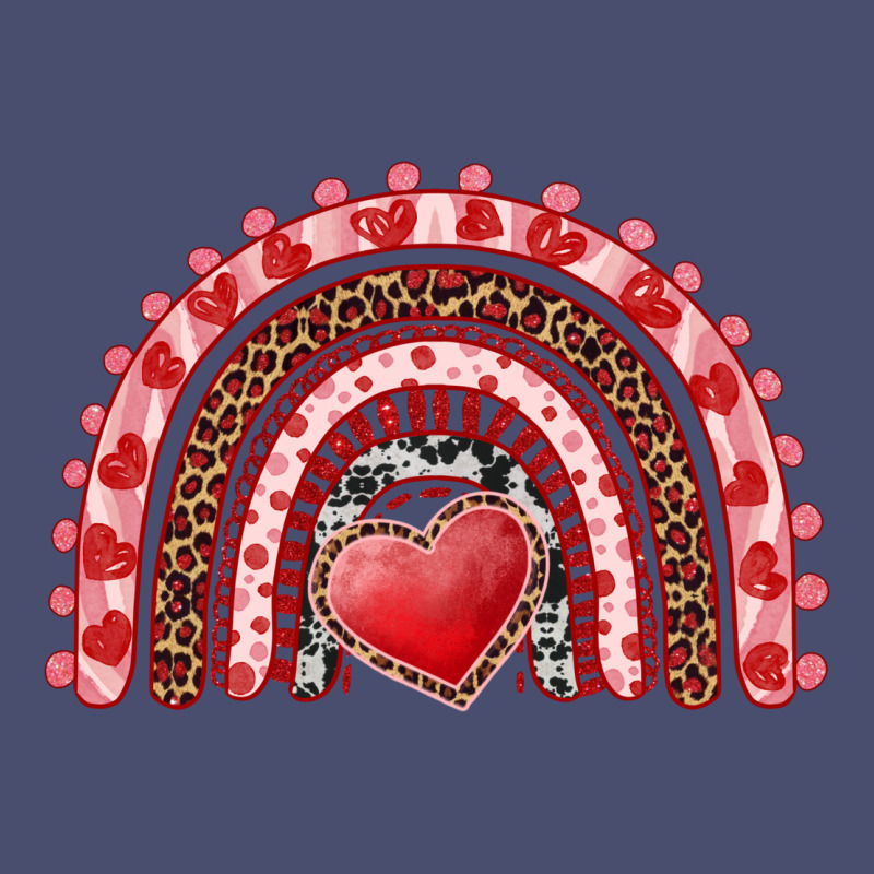 Valentine's Day Rainbow With Heart Vintage Tee by AdoDesignShop | Teevron