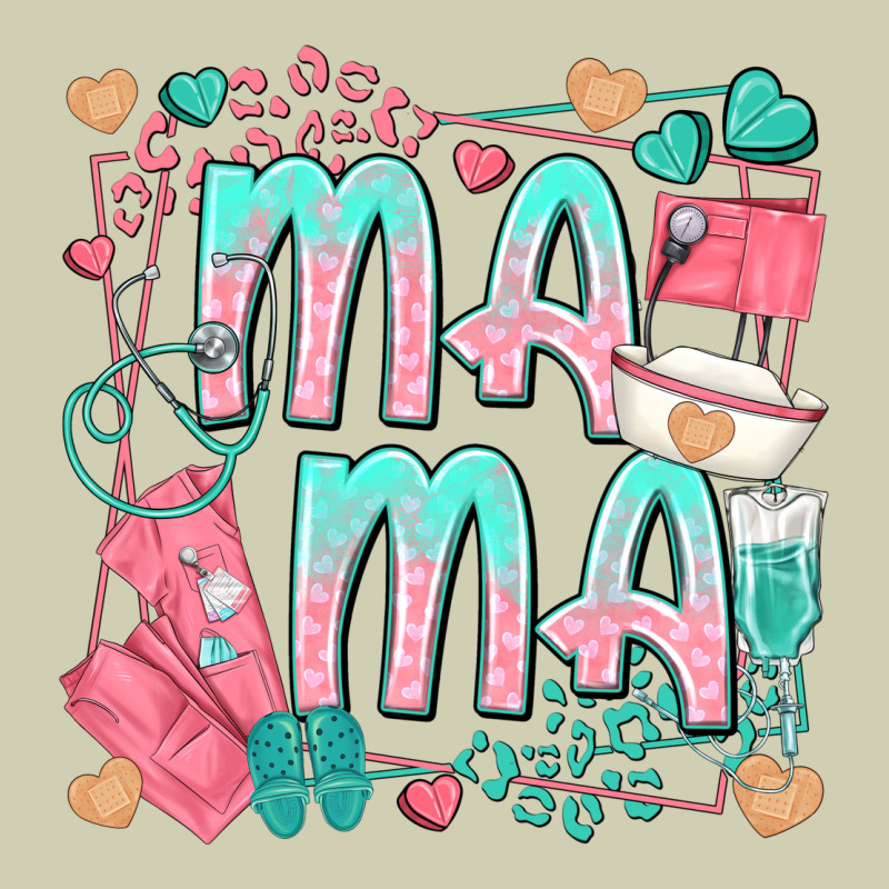 Mama Nurse Heavy Core Tee by texasbilliewilder | Teevron