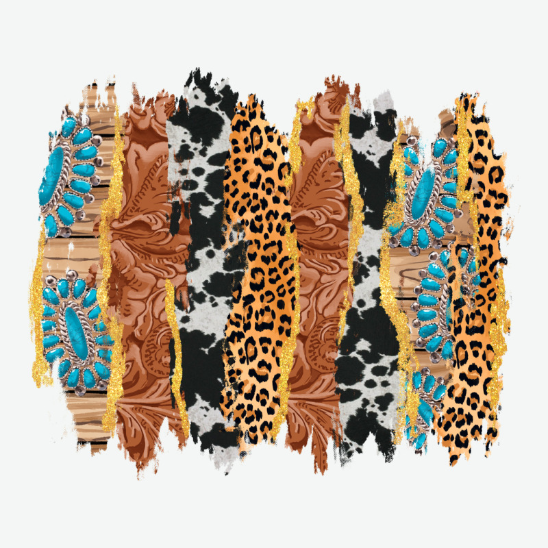 Western Brushstrokes Urban Heavy Tee by AdoDesignShop | Teevron