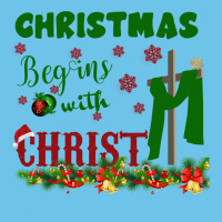 Christmas Begins With Christ Premium Sweatshirt | Teevron