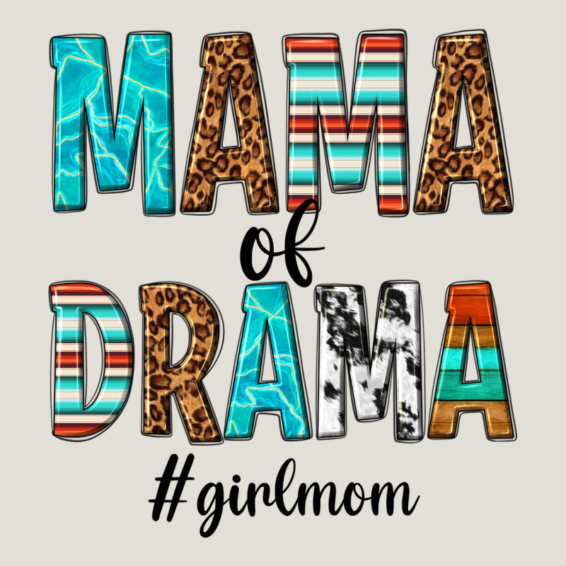 Mama Of Drama Girl Mom Heavy Core Tee by texasbilliewilder | Teevron
