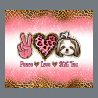 Peace Love Shih Tzu Heavyweight Sweatshirt | Teevron