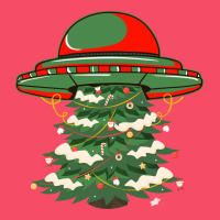 Ufo Christmas Pine Tree Premium Sweatshirt | Teevron