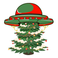 Ufo Christmas Pine Tree | Teevron