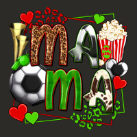 Mama Soccer With Popcorn Heavy Core Tee | Teevron