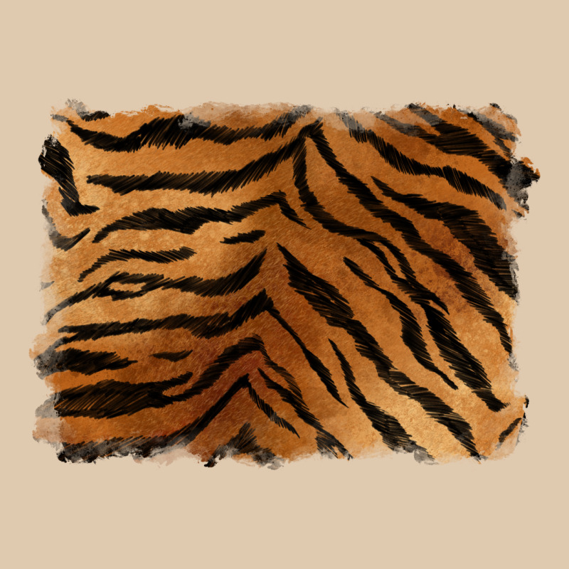 Handdrawn Tiger Pattern Background Heavyweight Sweatshirt by BarkalooDesign | Teevron