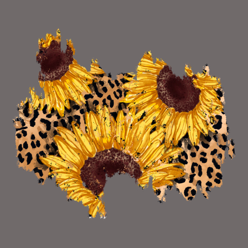 Sunflower Leopard Patch Urban Heavy Tee by AdoDesignShop | Teevron