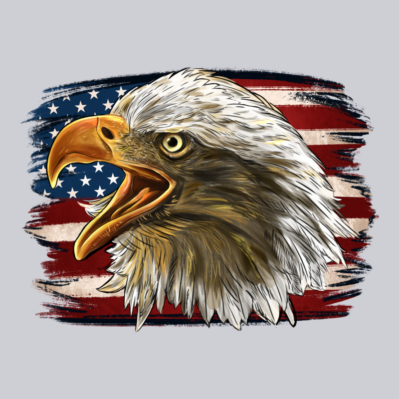 American Flag Eagle Heavyweight Sweatshirt by LillyAllenDesigns | Teevron