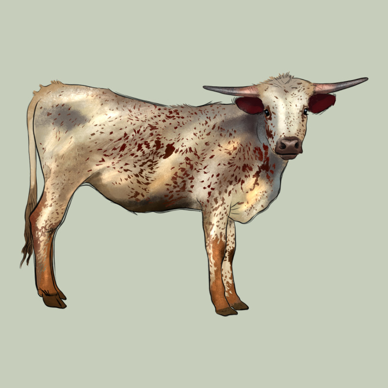 Texas Longhorn Heifer Classic Tee by LillyAllenDesigns | Teevron